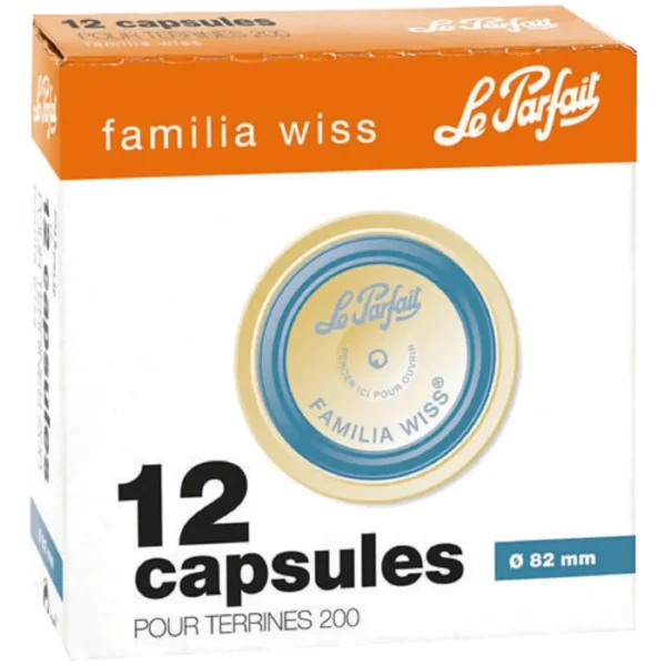 Capsules de terrine Familia Wiss D82 mm – LE PARFAIT
