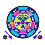 Jeu de cible à scratch 30 cm et 4 projectiles – SPORT AND FUN