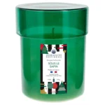 Bougie de Noël Laquée Verte Parfumée Sapin – DEVINEAU
