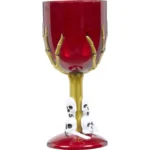 Verre à pied Squelette Décoratif – P'TIT CLOWN – Image 3