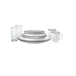 Service de Vaisselle Saturne, Lot de 10 Pièces – Générique