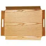 Plateau de service rectangulaire en bois naturel – CARREFOUR