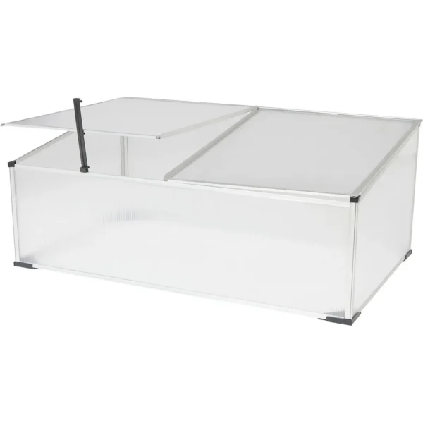 Mini-serre de Jardin Polycarbonate et Aluminium 100x60cm – Générique