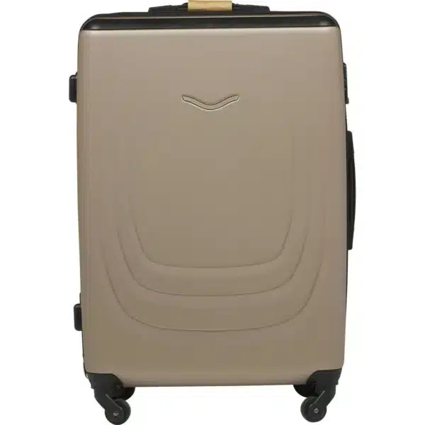 Valise souple Star 74 cm, coloris Sable, 4 roues – CARREFOUR