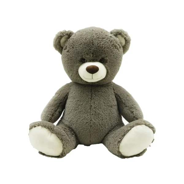 Peluche Ours Gris Géant 65 cm – Générique