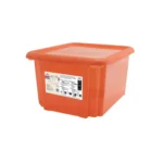 Boîte de Rangement en Plastique Terracotta 18 L – Générique