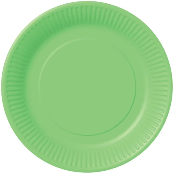Assiettes en carton Anis Ø 18 cm – Lot de 16 Éco-responsables – Générique