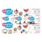Set créatif de poche 10 activités à collectionner – CREATIVE & FUN