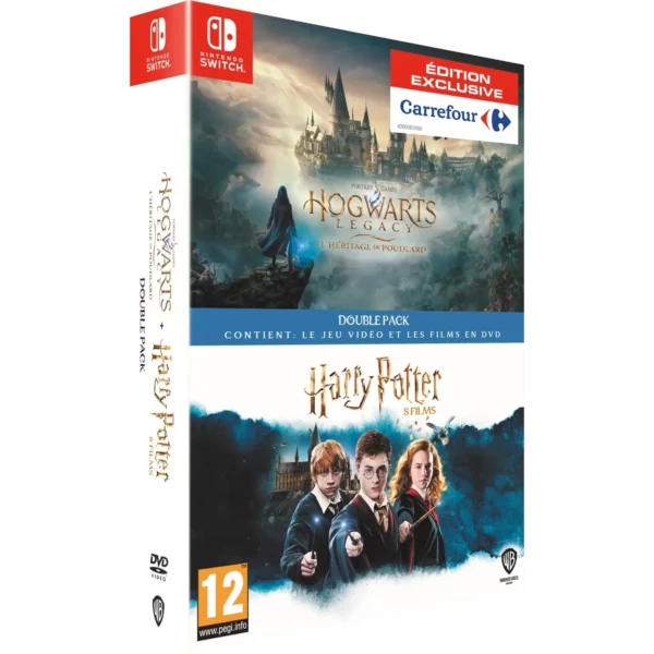 Jeu vidéo Hogwarts Legacy Switch + Intégrale 8 films Harry Potter DVD – WARNER