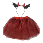 Déguisement Kit Vampire Chauve-Souris Enfant Rouge – GOODMARK