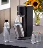 Machine à eau pétillante DUO Noire avec 2 carafes en verre 1L – SODASTREAM – Image 6
