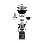 Robot Cuiseur Multifonctions HKI-RBC-0725EU Connecté Wi-Fi – HELL'S KITCHEN – Image 4