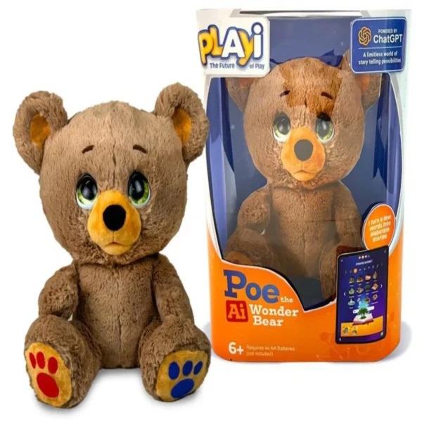 Ours Peluche Interactif Créateur d'Histoires IA – GP TOYS