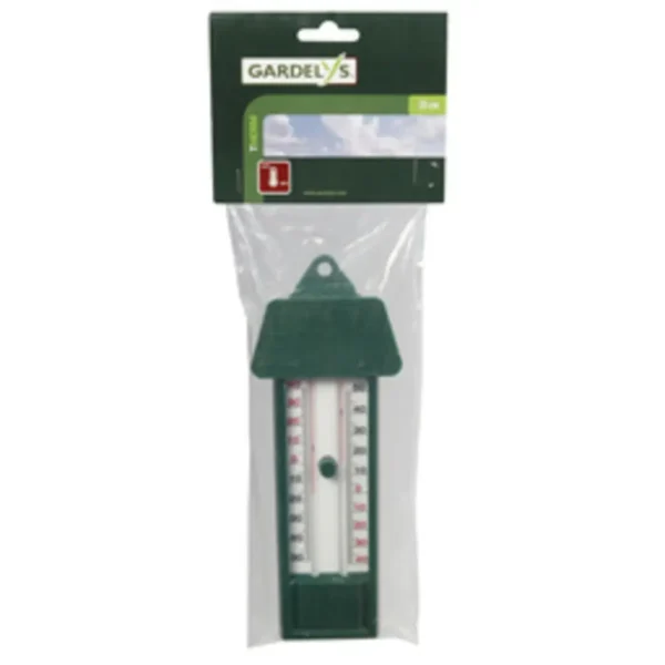 Thermomètre Extérieur Mini-Maxi 23cm – Sans Mercure – GARDELYS