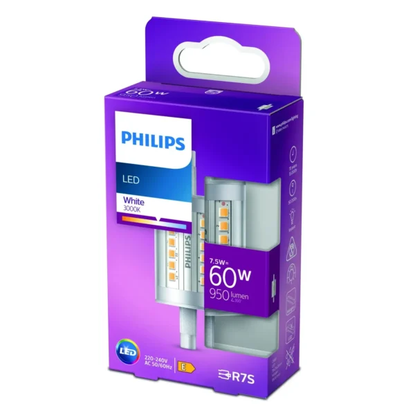 Ampoule LED R7s Spot Blanc Chaud 7W – PHILIPS