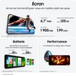 Smartphone Galaxy S24 FE 128 Go Graphite – SAMSUNG – Image 4