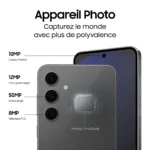 Smartphone Galaxy S24 FE 128 Go Graphite – SAMSUNG – Image 7