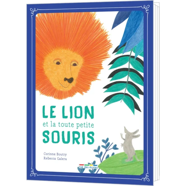 Livre de Contes Classique Le lion et la toute petite souris – Générique