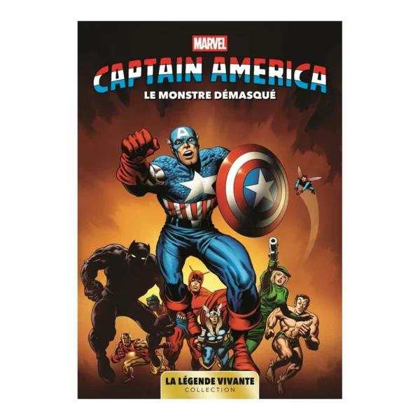 Livre Captain America - La légende vivante Tome 1 : Le monstre démasqué – Générique