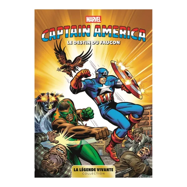 Bande Dessinée Captain America La Légende Vivante Tome 2 : Le Destin du Faucon – Générique