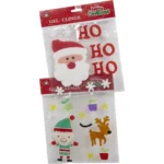 Décorations Adhésives de Noël en Gel 20x20cm – Générique