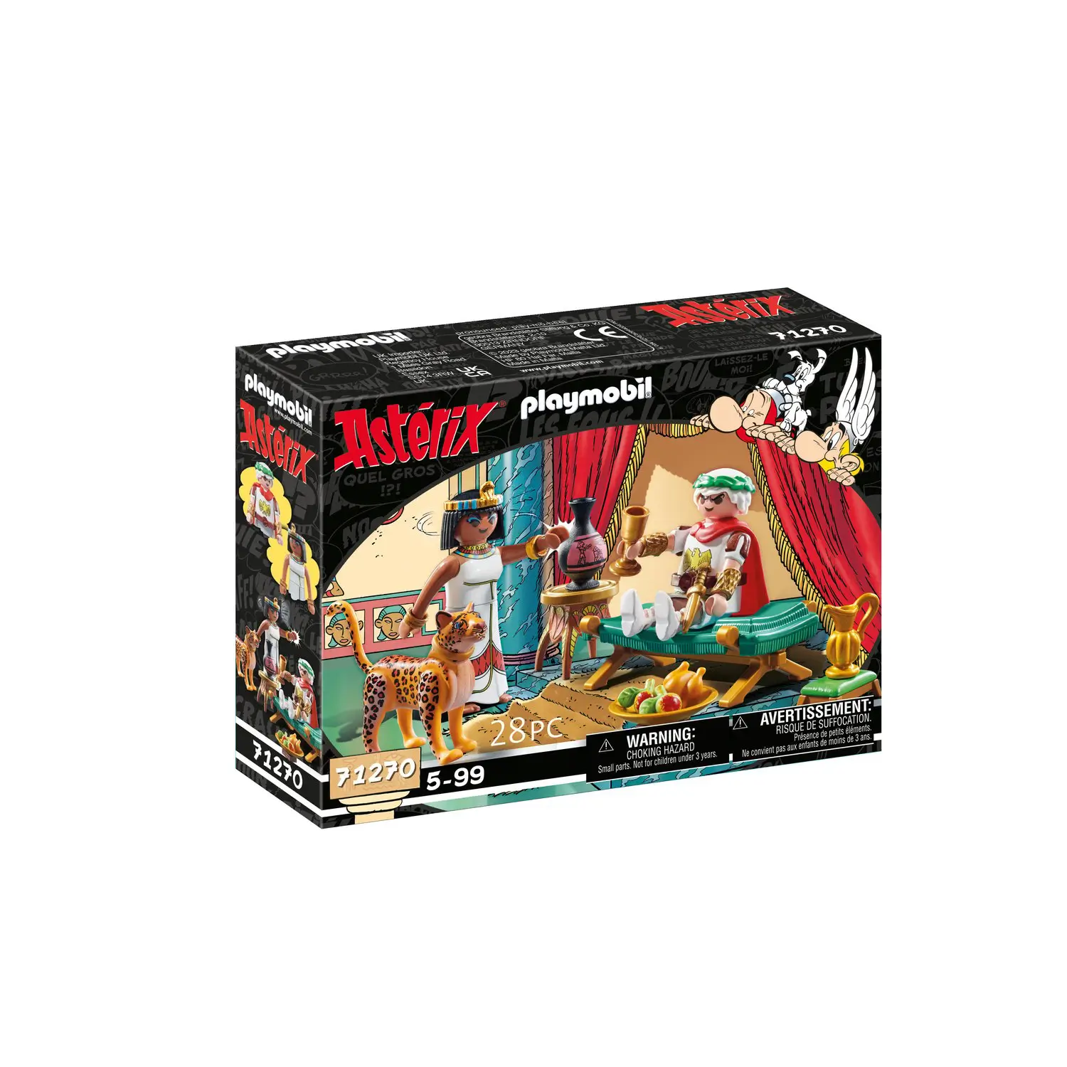 4008789712707 Coffret de jeu historique César et Cléopâtre 71270 – PLAYMOBIL – Image 1