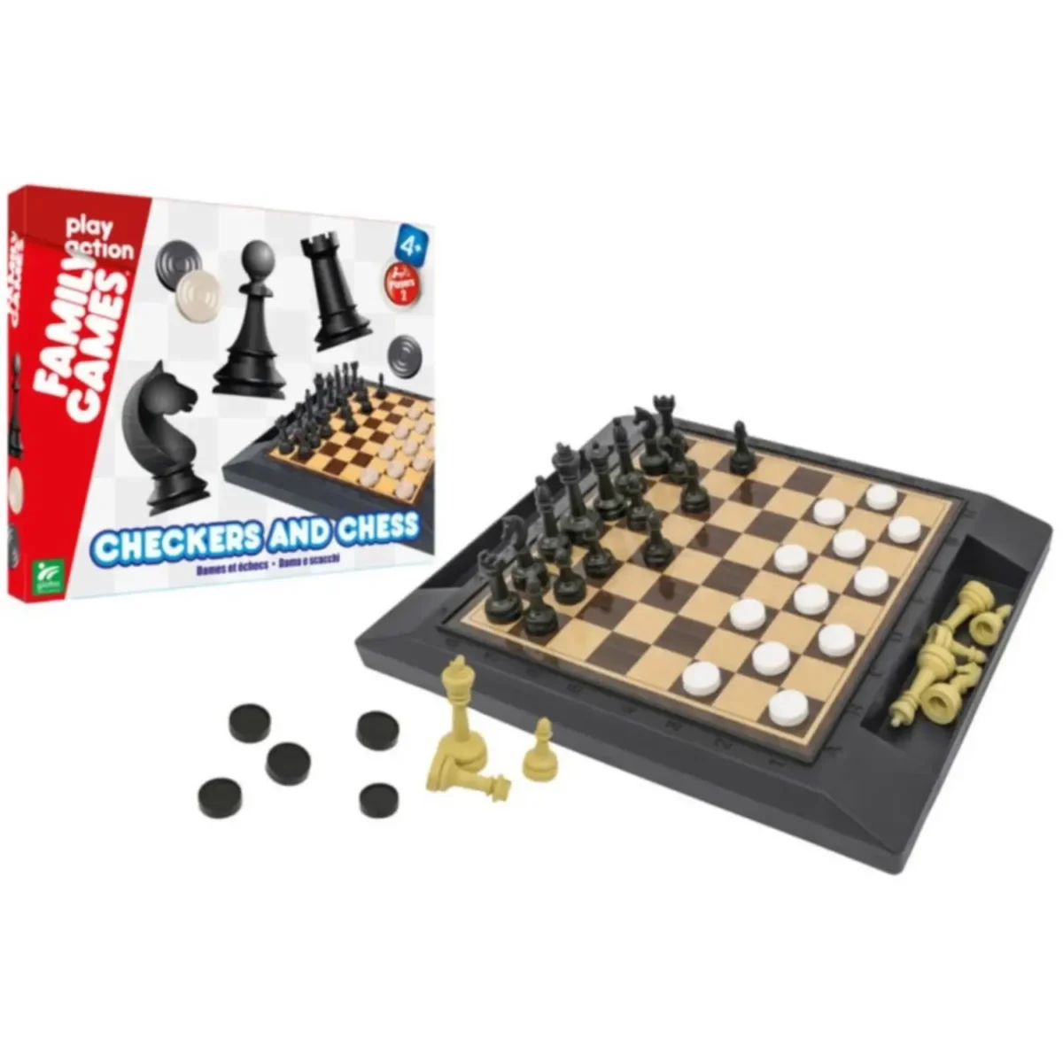 Small foot Ludo et Jeu d'echelle « Gold Edition », Jeu de societe Moderne, Couleurs Tendances