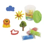 Kit Pâte à modeler avec moules créatifs – GLOBO