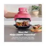 AirFryer Modulaire en Verre Crispi FN101EUDR Cerise – NINJA – Image 6