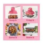 AirFryer Modulaire en Verre Crispi FN101EUDR Cerise – NINJA – Image 4