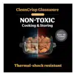 Air Fryer modulaire en verre Ninja CRISPi FN101EUGD Gingembre 4-en-1 1700 W 3,8 L + 1,4 L – Image 2