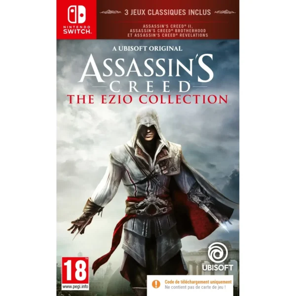 Jeu vidéo Assassin's Creed The Ezio Collection - Code de téléchargement Nintendo Switch – UBISOFT