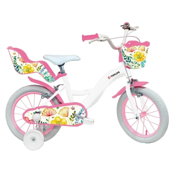 Vélo Enfant 12 pouces Fille motif Papillon – TOPLIFE