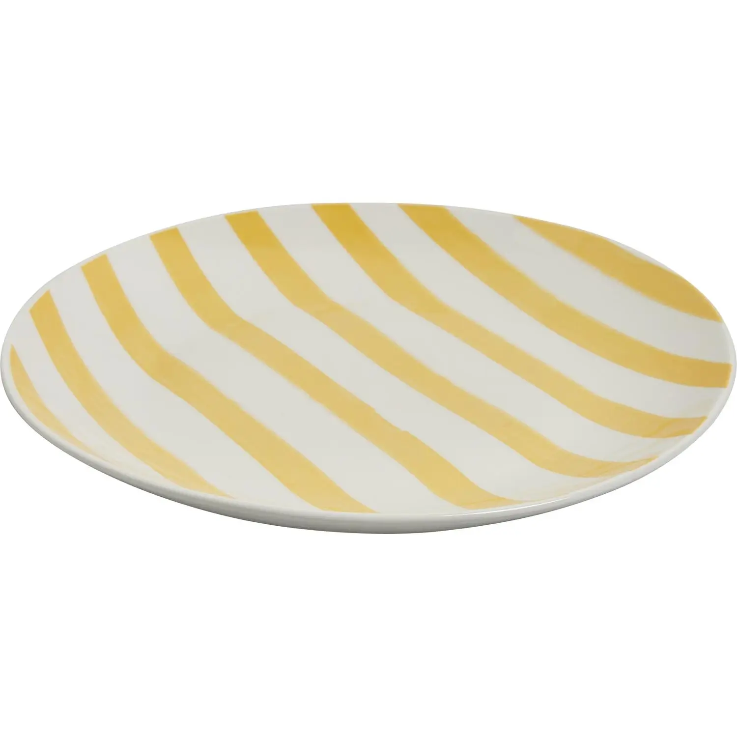 3616958815442 Assiette plate Jaune 27 cm – CARREFOUR HOME – Image 1