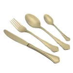 Ménagère Versailles 16 pièces Dorée Champagne – CARREFOUR HOME