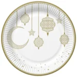 Assiette de table Ramadan Ø23cm – Générique