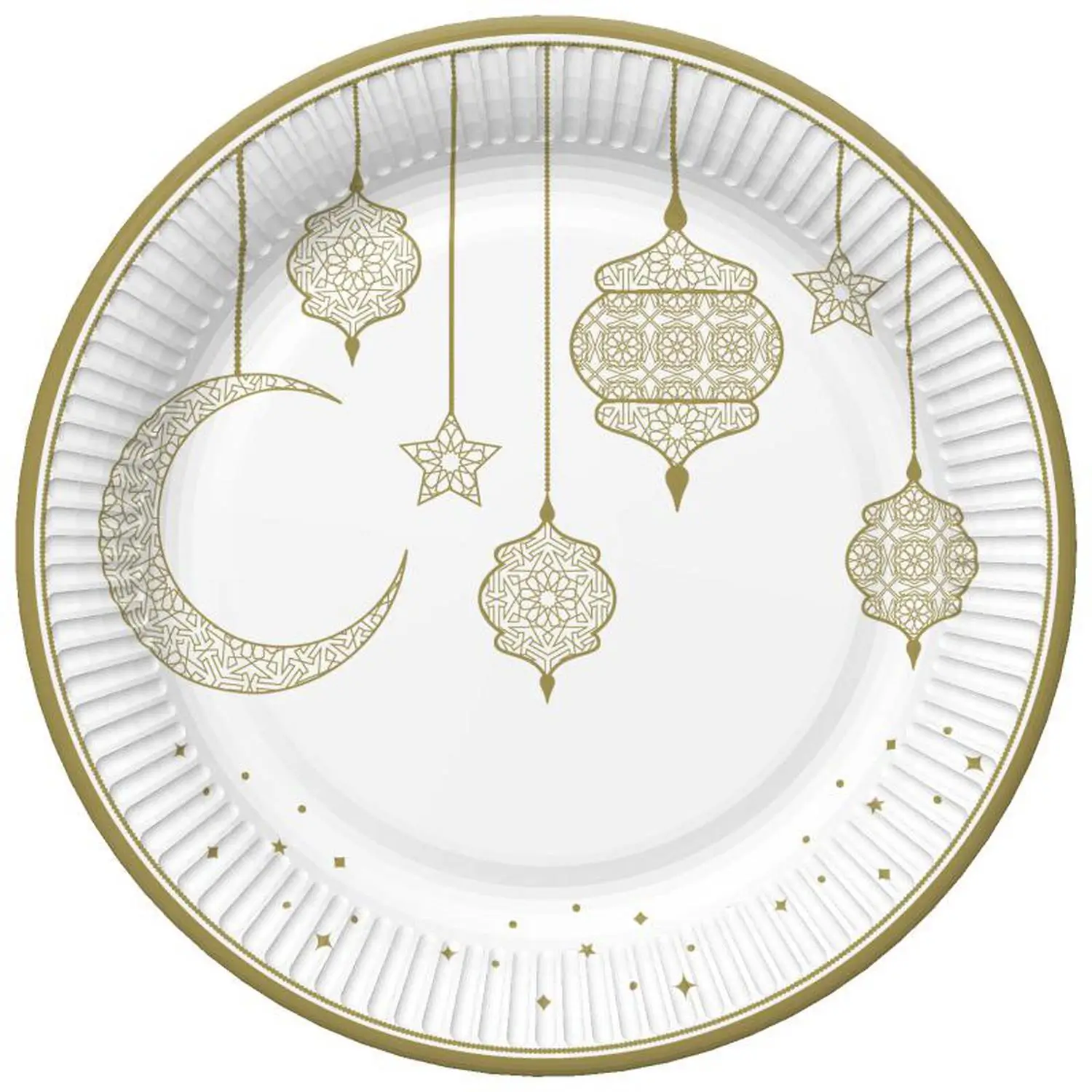 3616959468265 Assiette de table Ramadan Ø23cm – Générique – Image 1