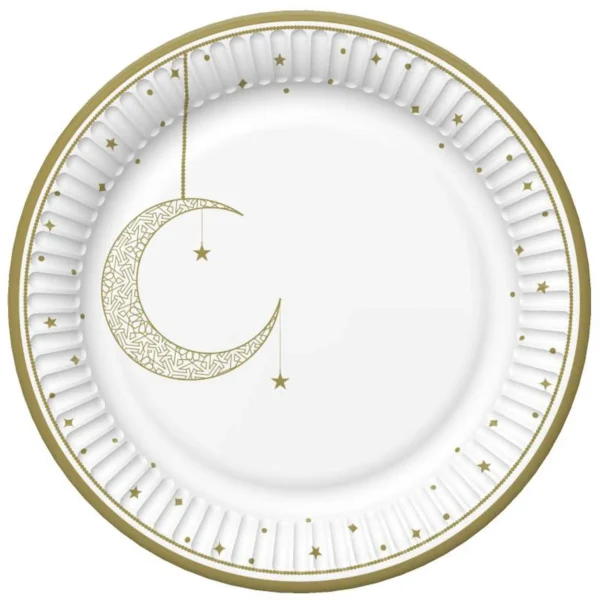 Assiette de table Ramadan 18 cm – Générique