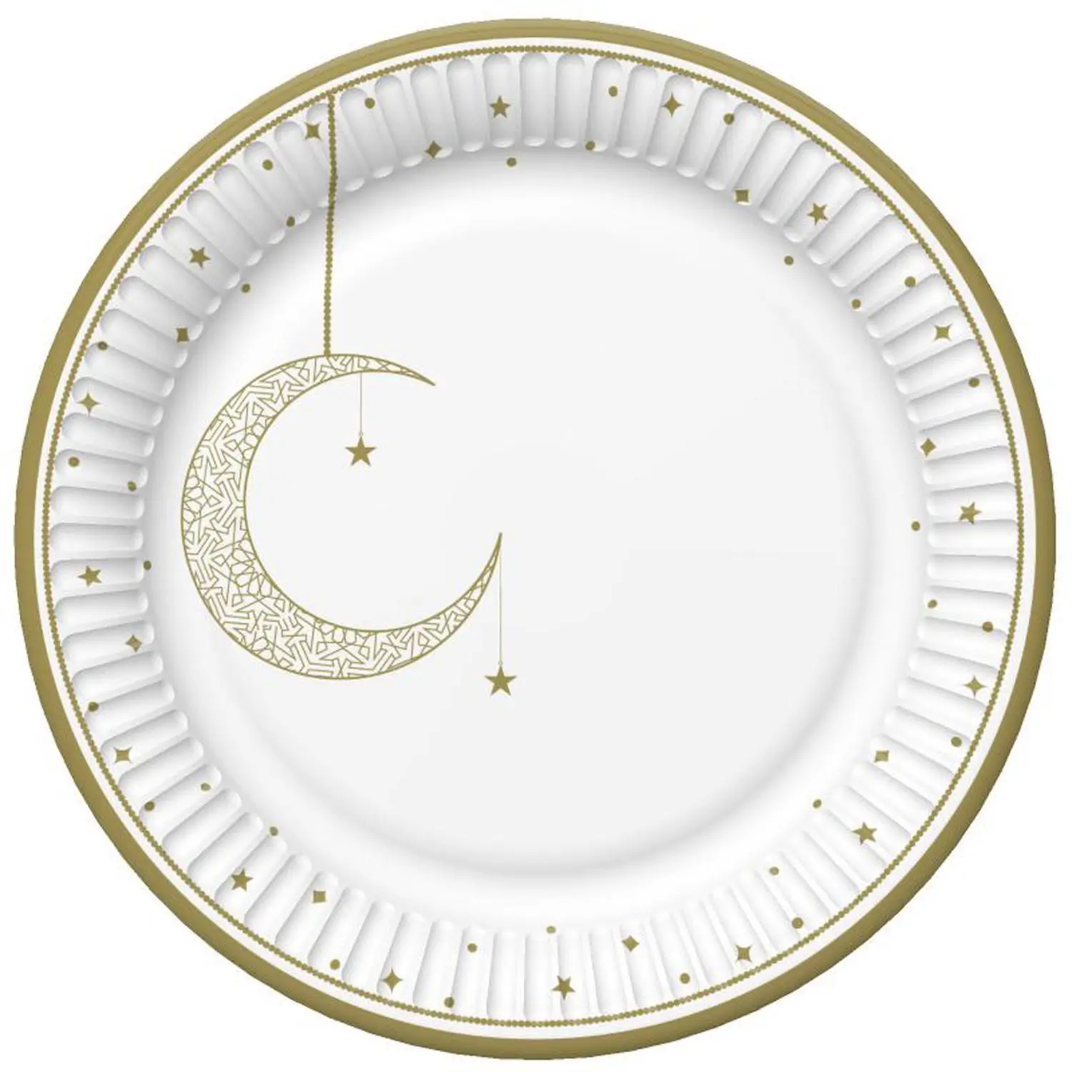 3616959468272 Assiette de table Ramadan 18 cm – Générique – Image 1