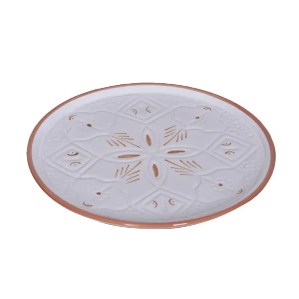 Assiette Plate Tozeur Blanche 27cm – CARREFOUR HOME