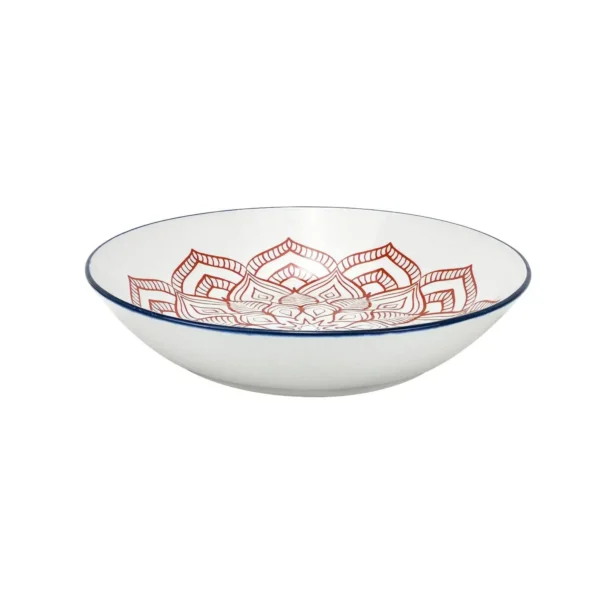 Assiette à Soupe Motif Porcelaine – CARREFOUR HOME