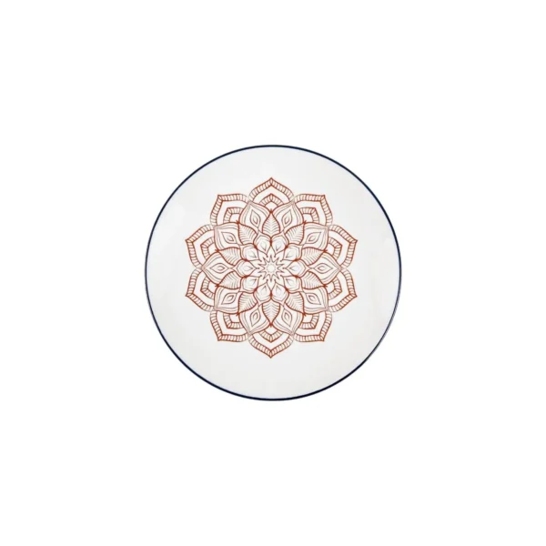 Assiette à dessert en porcelaine à motif – CARREFOUR HOME