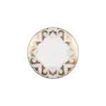 Assiette à dessert avec motif doré – CARREFOUR HOME – Image 2