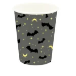 Gobelet en carton Bat's Night Gris 21CL (Lot de 10) – MESA BELLA