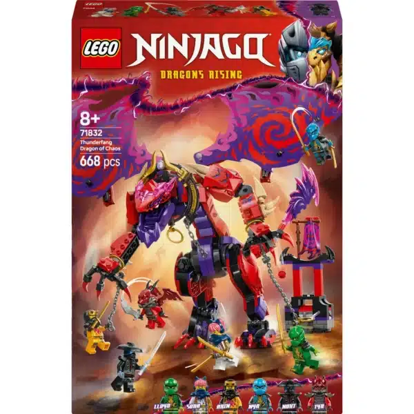 Set de construction Ninjago Le dragon du chaos Croc-de-tonnerre 71832 – LEGO