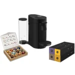 Cafetière Nespresso Vertuo Plus ENV150 avec 52 Capsules – DELONGHI