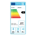 Réfrigérateur combiné TIAA12VSI1 318 L silver inox - INDESIT