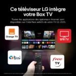 Téléviseur LED 4K Ultra HD 43 pouces (108 cm) 43UA74 – LG – Image 2