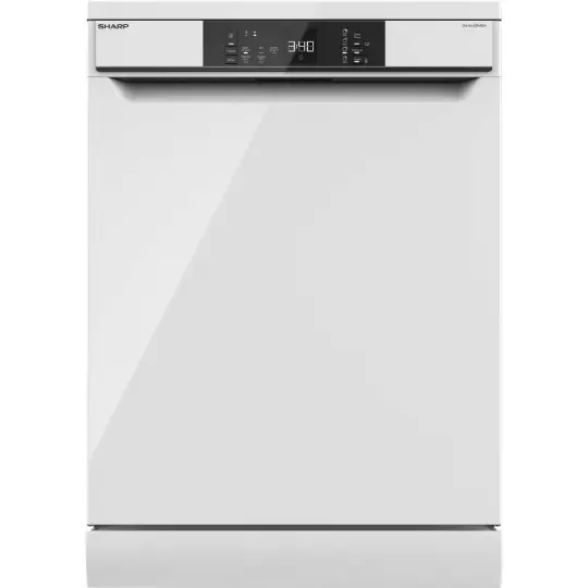 4974019180854 Lave-vaisselle Pose Libre 60 cm Laqué Blanc – SHARP – Image 1
