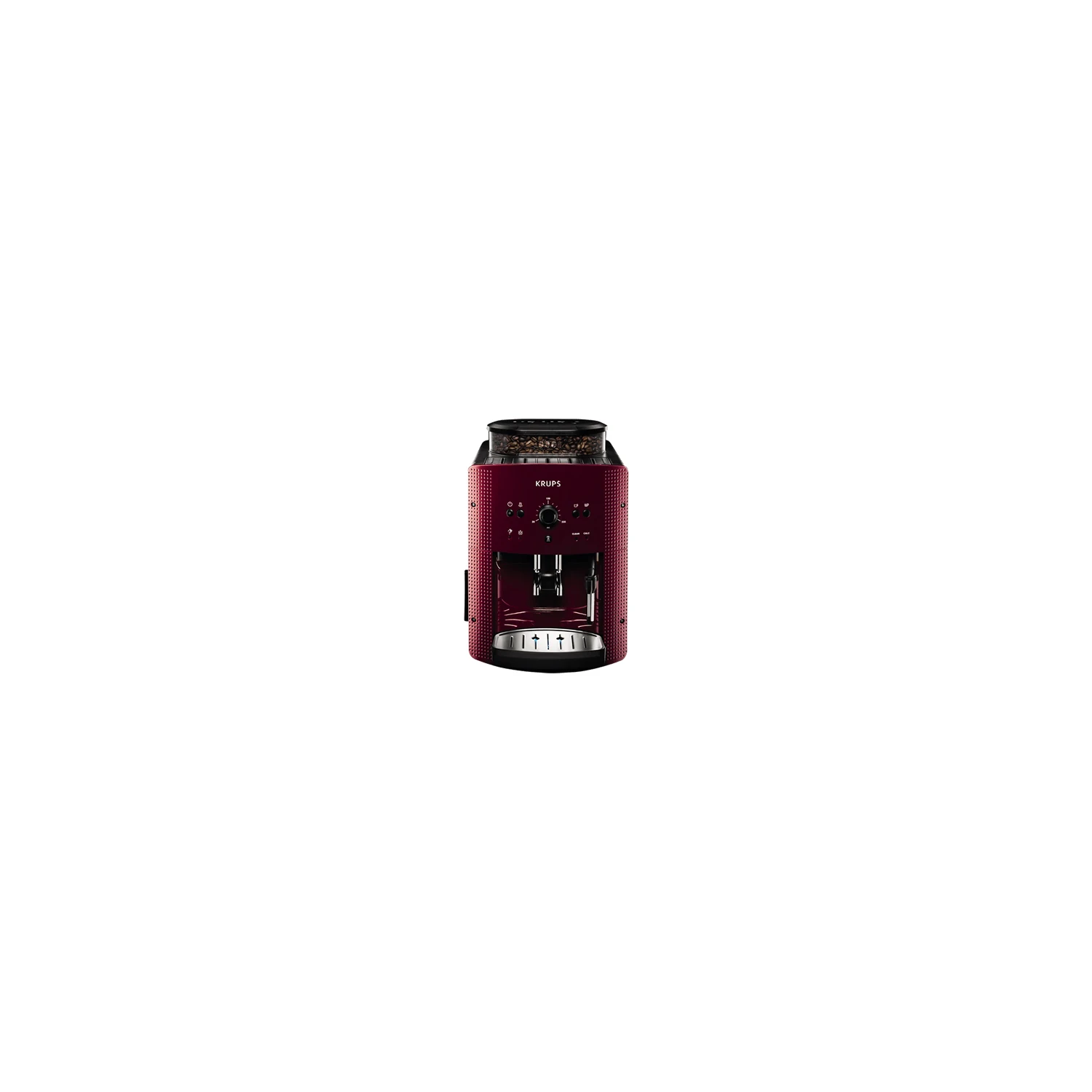 0010942218753-c Machine expresso broyeur à café grains - EA810770 - Rouge KRUPS – Image 1